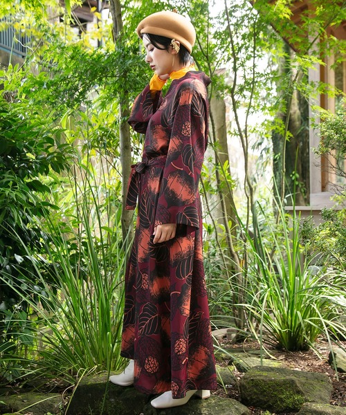 カヤ(カヤ)の「【カヤ】暗がりワンピース(ワンピース・レディース・ピンク系その他/ブラック×レッド/ホワイト系その他/パープル/グレー・FREE)」の18枚目の写真