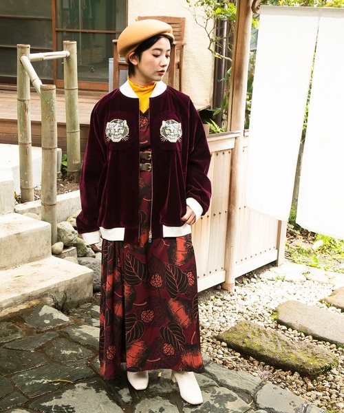 カヤ(カヤ)の「【カヤ】暗がりワンピース(ワンピース・レディース・ピンク系その他/ブラック×レッド/ホワイト系その他/パープル/グレー・FREE)」の21枚目の写真