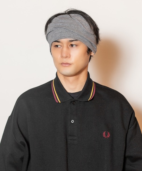 CA4LA(カシラ)の「MODAL HB(ヘアバンド・メンズ・ブラウン/グレー/ブラック・ONESIZE)」の3枚目の写真