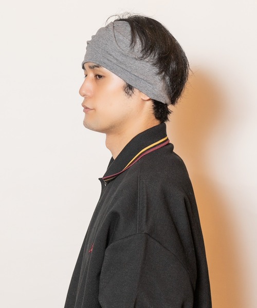 CA4LA(カシラ)の「MODAL HB(ヘアバンド・メンズ・ブラウン/グレー/ブラック・ONESIZE)」の4枚目の写真