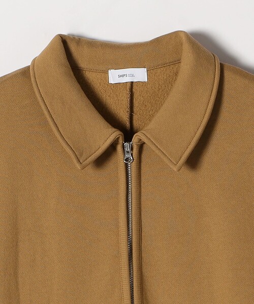 SHIPS any（シップス エニィ）の「SHIPS any:〈洗濯機可能〉USA コットン 裏起毛 ハーフジップ ワンピース（ワンピース・レディース・ライトグレー/ネイビー/ナチュラル/ブラック/キャメル・ONE SIZE）」の21枚目の写真
