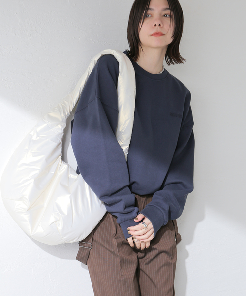 BRIXTON（ブリクストン）の「BRIXTON/ブリクストン EMBROIDERED HEAVY WEIGHT CREW（スウェット・レディース・ネイビー/ブラック・MEDIUM）」の11枚目の写真