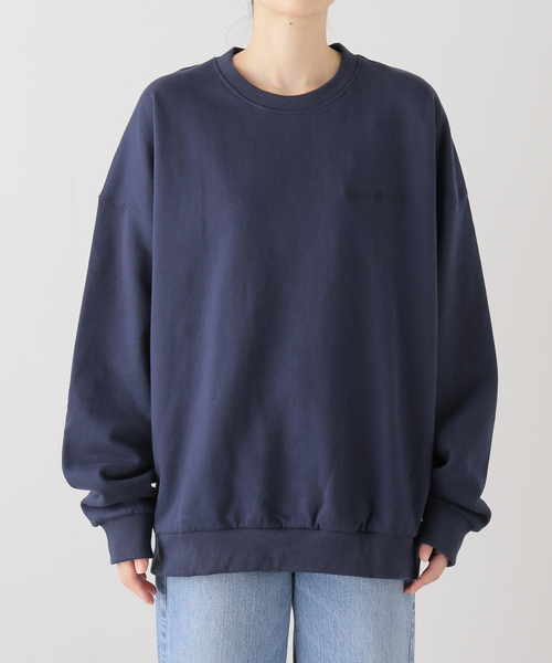 BRIXTON（ブリクストン）の「BRIXTON/ブリクストン EMBROIDERED HEAVY WEIGHT CREW（スウェット・レディース・ネイビー/ブラック・MEDIUM）」の19枚目の写真