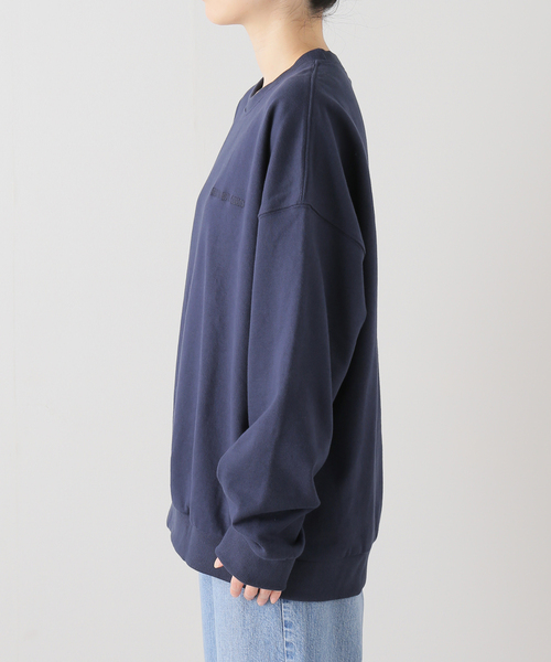 BRIXTON（ブリクストン）の「BRIXTON/ブリクストン EMBROIDERED HEAVY WEIGHT CREW（スウェット・レディース・ネイビー/ブラック・MEDIUM）」の20枚目の写真