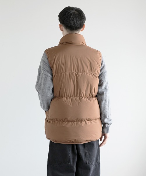 aimoha(アイモハ)の「aimoha men Nature Scout Vest (AW)(ダウンベスト・メンズ・ベージュ/ブラック/グレー/チョコ・MEDIUM/LARGE/X-LARGE/XX-LARGE/XXX-LARGE)」の15枚目の写真