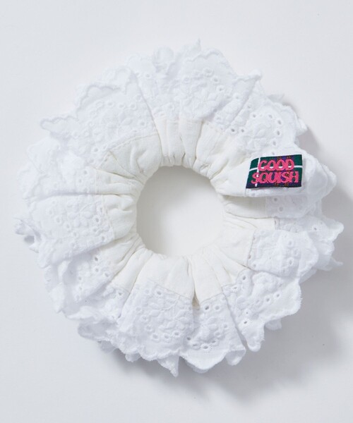 グッドスクイッシュ　ホワイト　シュシュ good squish グッドスクイッシュシュシュ