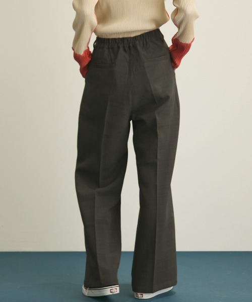 フロントカットワイドスラックス/セットアップ着用可能(スラックス)|MERLOT(メルロー) フロントカットワイドスラックス/セットアップ着用可能(スラックス)|MERLOT(メルロー)