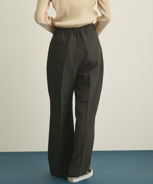 フロントカットワイドスラックス/セットアップ着用可能(スラックス)|MERLOT(メルロー) フロントカットワイドスラックス/セットアップ着用可能(スラックス)|MERLOT(メルロー)