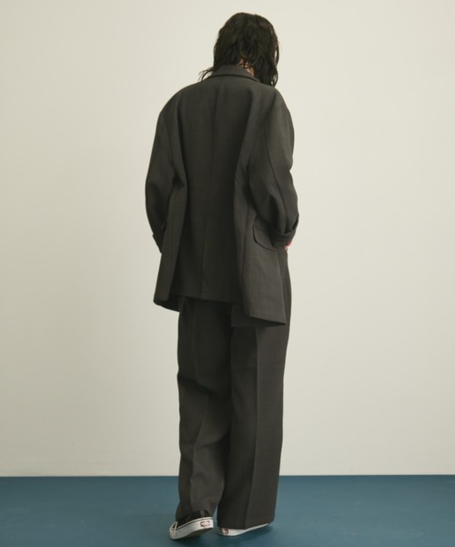 フロントカットワイドスラックス/セットアップ着用可能(スラックス)|MERLOT(メルロー) フロントカットワイドスラックス/セットアップ着用可能(スラックス)|MERLOT(メルロー)