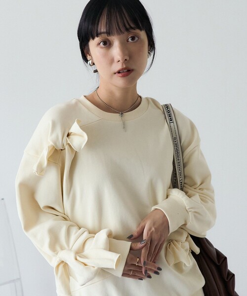【新品未使用】cen. リボンスウェットプルオーバー セール】リボンスウェット（スウェット）｜FREAK'S STORE