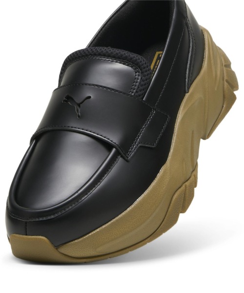 PUMA ローファー 「PUMA(プーマ)」LOAFYR WNS BLACK ウィメンズ