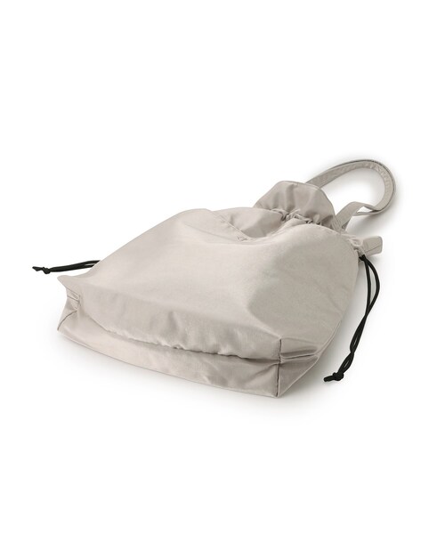 SHOO・LA・RUE（シューラルー）の「◆シーズンレスで使える シャイニー巾着トートバッグ（トートバッグ・レディース・ブラック/カーキ/シルバー・00）」の11枚目の写真