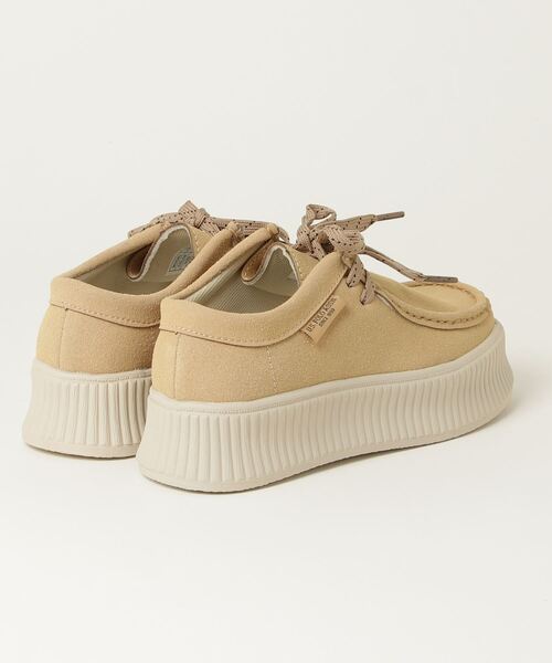 U.S. POLO ASSN.(ユーエスポロアッスン)の「【U.S. POLO ASSN./ユーエスポロアッスン】 フェイクスウェード 厚底 チャッカブーツ(モカシン/デッキシューズ・レディース・ブラック/ベージュ・23.0cm/24.0cm/25.0cm)」の17枚目の写真