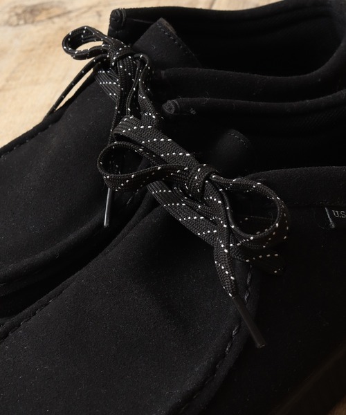 U.S. POLO ASSN.(ユーエスポロアッスン)の「【U.S. POLO ASSN./ユーエスポロアッスン】 フェイクスウェード 厚底 チャッカブーツ(モカシン/デッキシューズ・レディース・ブラック/ベージュ・23.0cm/24.0cm/25.0cm)」の9枚目の写真