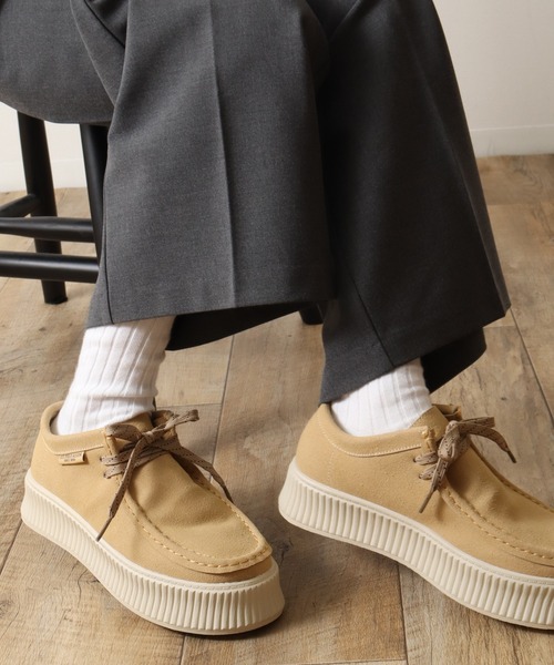 POLO COUNTRY 3EYE スウェード デッキシューズ US9 POLO COUNTRY 3EYE スウェード デッキシューズ US9