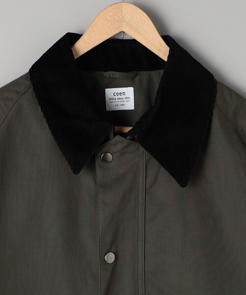 coen(コーエン)の「ハンティングミドルジャケット(その他アウター・メンズ・ブラック/オリーブ・S/M/L/XL)」の10枚目の写真