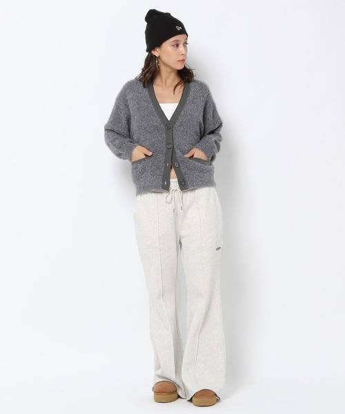 HEREIAM(ヘレイアム)の「【HEREIAM】グランパシャギーカーディガン(カーディガン/ボレロ・レディース・チャコールグレー/モカ・FREE)」の5枚目の写真