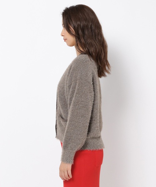 HEREIAM(ヘレイアム)の「【HEREIAM】グランパシャギーカーディガン(カーディガン/ボレロ・レディース・チャコールグレー/モカ・FREE)」の15枚目の写真