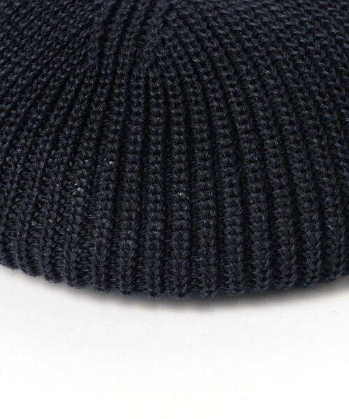 BEAMS(ビームス)の「リネン ベレー(ハンチング/ベレー帽・メンズ・ブラック/ネイビー/ベージュ・ONE SIZE)」の7枚目の写真