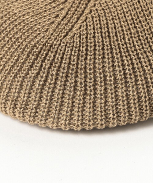 BEAMS(ビームス)の「リネン ベレー(ハンチング/ベレー帽・メンズ・ブラック/ネイビー/ベージュ・ONE SIZE)」の10枚目の写真
