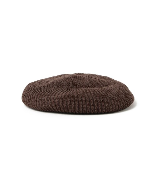 BEAMS（ビームス）の「リネン ベレー（ハンチング/ベレー帽・メンズ・ブラック/ネイビー/ベージュ/グレー/ブラウン・ONE SIZE）」の14枚目の写真