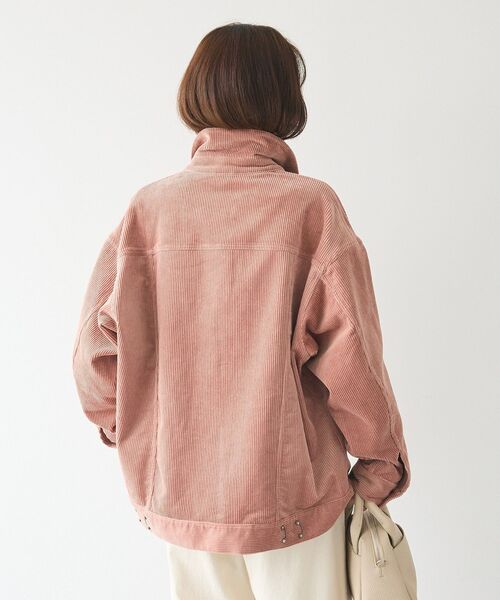 CRAFT STANDARD BOUTIQUE(クラフトスタンダードブティック)の「【ユニセックス】コーデュロイトラッカージャケット(その他アウター・レディース・ブルー/ベージュ/ピンク/ブラウン・M/L/XL)」の17枚目の写真