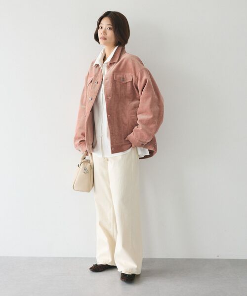 CRAFT STANDARD BOUTIQUE(クラフトスタンダードブティック)の「【ユニセックス】コーデュロイトラッカージャケット(その他アウター・レディース・ブルー/ベージュ/ピンク/ブラウン・M/L/XL)」の19枚目の写真
