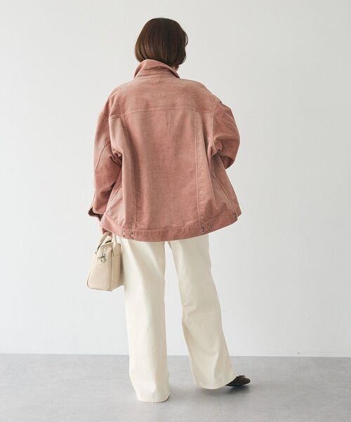 CRAFT STANDARD BOUTIQUE(クラフトスタンダードブティック)の「【ユニセックス】コーデュロイトラッカージャケット(その他アウター・レディース・ブルー/ベージュ/ピンク/ブラウン・M/L/XL)」の20枚目の写真