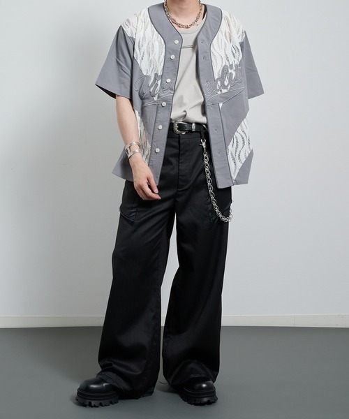 VI E DIT(ヴィエディット)の「Rock Baker Slacks/ロックベイカースラックス(スラックス・メンズ・ブラック/グレー・SMALL/MEDIUM)」の19枚目の写真