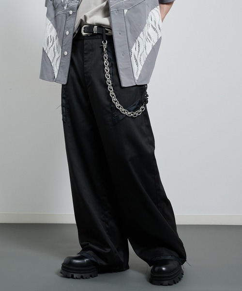 VI E DIT(ヴィエディット)の「Rock Baker Slacks/ロックベイカースラックス(スラックス・メンズ・ブラック/グレー・SMALL/MEDIUM)」の18枚目の写真
