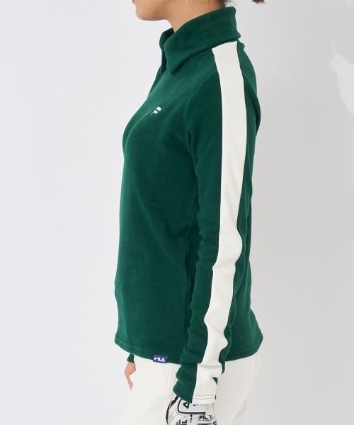 FILA GOLF（フィラゴルフ ）の「長袖タートルネックシャツ（シャツ/ブラウス・レディース・ブラック/オフホワイト/グリーン/レッド・X-SMALL/SMALL/LARGE/MEDIUM）」の17枚目の写真