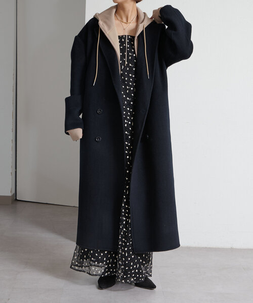 Omekashi（オメカシ）の「リバーロングコート（その他アウター）」 - WEAR