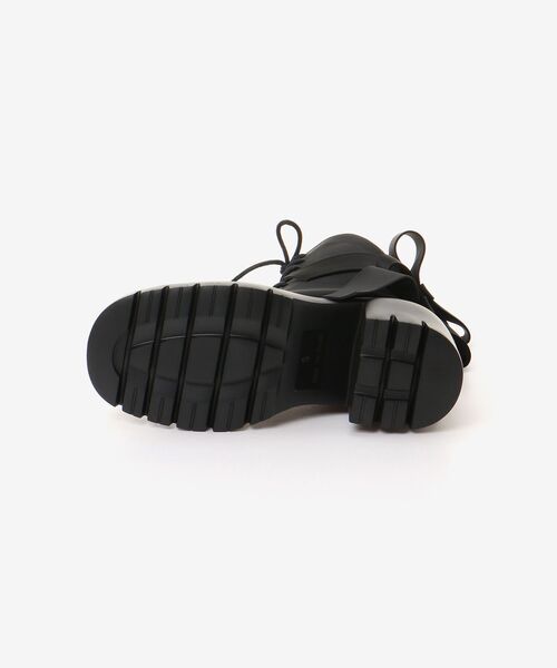 MAJESTIC LEGON（マジェスティックレゴン）の「【WEB限定アイテム】ダブルリボンレースアップブーツ（ブーツ・レディース・ブラック・LARGE/MEDIUM/SMALL）」の14枚目の写真