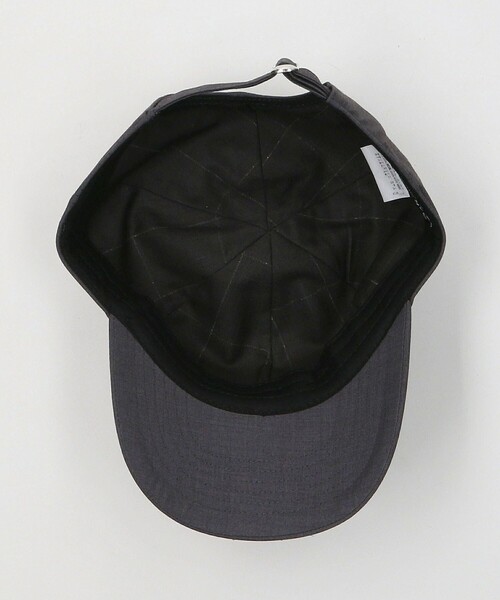 green label relaxing(グリーンレーベルリラクシング)の「GLR TR ツイル ロゴ キャップ(キャップ・メンズ・グレー/ブラック/ベージュ・FREE)」の11枚目の写真