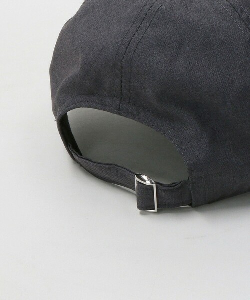 green label relaxing(グリーンレーベルリラクシング)の「GLR TR ツイル ロゴ キャップ(キャップ・メンズ・グレー/ブラック/ベージュ・FREE)」の12枚目の写真