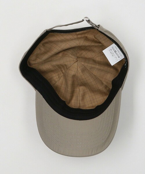 green label relaxing(グリーンレーベルリラクシング)の「GLR TR ツイル ロゴ キャップ(キャップ・メンズ・グレー/ブラック/ベージュ・FREE)」の21枚目の写真