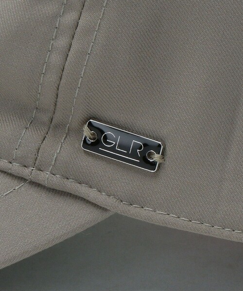 green label relaxing(グリーンレーベルリラクシング)の「GLR TR ツイル ロゴ キャップ(キャップ・メンズ・グレー/ブラック/ベージュ・FREE)」の22枚目の写真