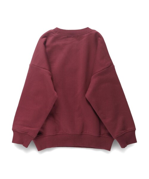 BRANSHES（ブランシェス）の「【あったか】裏起毛クルマモチーフトレーナー（スウェット・キッズ・パープル/エンジ/ターコイズブルー・100/80/90/110/120/130）」の21枚目の写真
