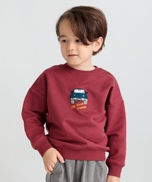 BRANSHES | 【あったか】裏起毛クルマモチーフトレーナー(スウェット)