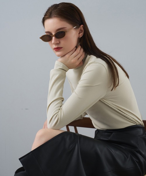 NUEF （ヌエフ）の「ユニセックス対応/NUEF/quarante-et-un 41/サングラス（サングラス・レディース・ブラウン/ライトブラウン/カーキ/ブラック・FREE）」の22枚目の写真