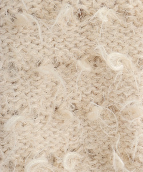 【セール】je crois soi ループ＆フェザーヤーンニットカーディガン（カーディガン/ボレロ）｜FUNALIVE（ファンアライブ）