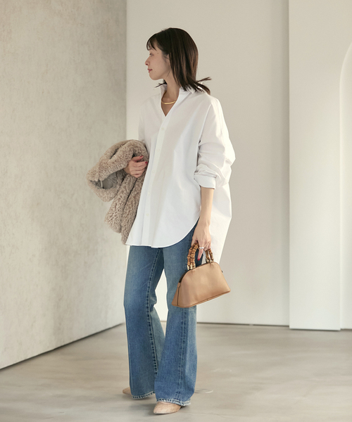 plage（プラージュ）の「Light Oxford Long シャツ（シャツ