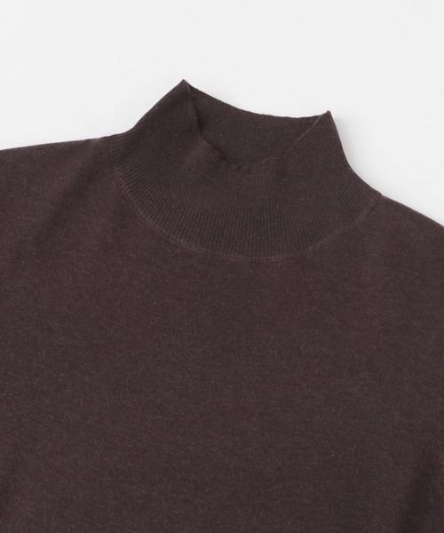 FORK&SPOON（フォークアンドスプーン）の「FORK&SPOON　ハイネックフレアニットワンピース（ワンピース・レディース・ブラック/グレー系その他/ブラウン・1）」の20枚目の写真
