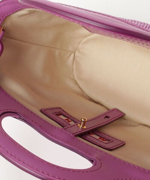 MARNI（マルニ）の「MARNI(マルニ)Kids & Junior ブランドロゴかごショルダーバッグ（ショルダーバッグ・キッズ・ライトブルー/ライトパープル/ホワイト・ONE SIZE）」の6枚目の写真