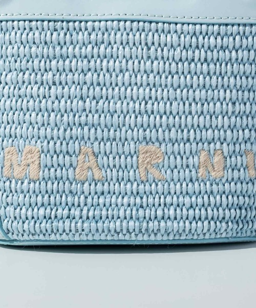 MARNI（マルニ）の「MARNI(マルニ)Kids & Junior ブランドロゴかごショルダーバッグ（ショルダーバッグ・キッズ・ライトブルー/ライトパープル/ホワイト・ONE SIZE）」の11枚目の写真