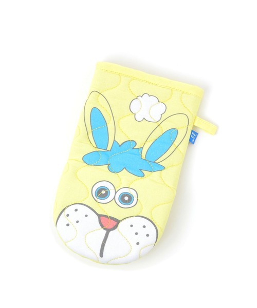 niko and...（ニコアンド）の「[Fishs Eddy(フィッシュエディ)]ＡＮＩＭＡＬミトン（キッチンツール・レディース・ホワイト/イエロー/グレー/ブラウン/ピンク・FREE）」の4枚目の写真