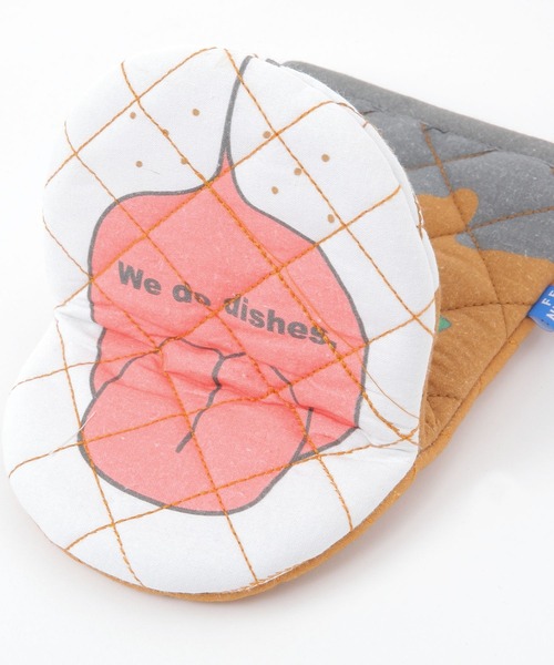 niko and...（ニコアンド）の「[Fishs Eddy(フィッシュエディ)]ＡＮＩＭＡＬミトン（キッチンツール・レディース・ホワイト/イエロー/グレー/ブラウン/ピンク・FREE）」の14枚目の写真