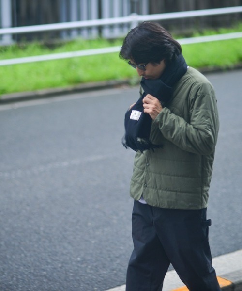 Snow Peak(スノーピーク)の「【オンライン限定】Washable Wool Stole Black(ストール/ショール・メンズ・ブラック・FREE)」の5枚目の写真