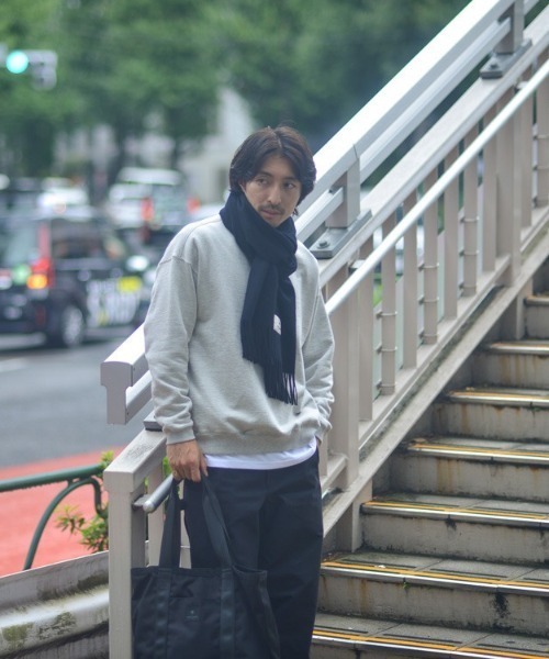 Snow Peak(スノーピーク)の「【オンライン限定】Washable Wool Stole Black(ストール/ショール・メンズ・ブラック・FREE)」の6枚目の写真