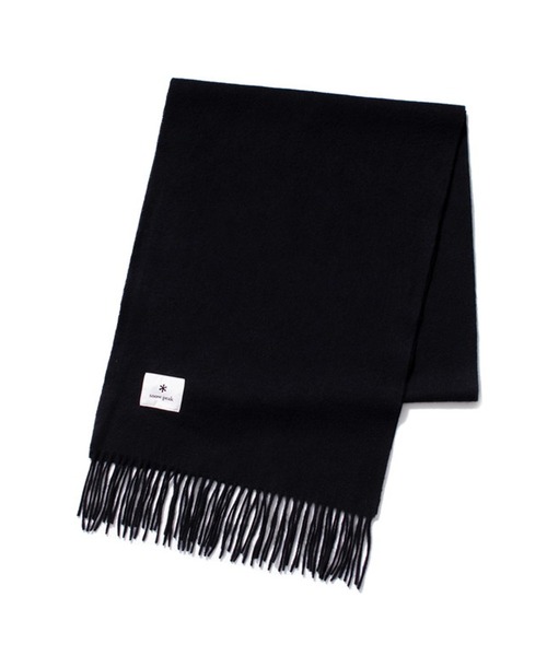 Snow Peak(スノーピーク)の「【オンライン限定】Washable Wool Stole Black(ストール/ショール・メンズ・ブラック・FREE)」の7枚目の写真